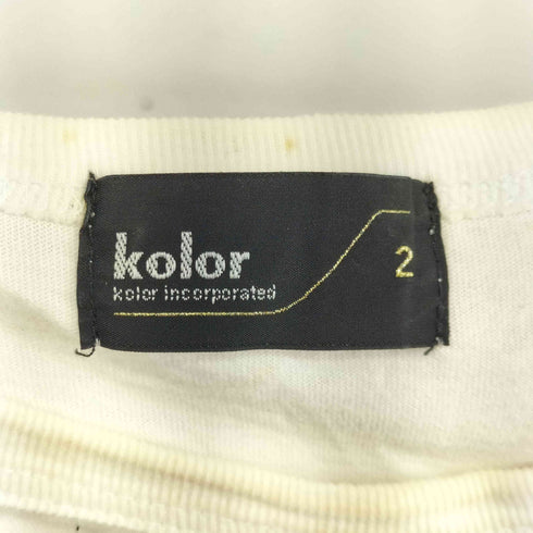 カラー kolor プリントデザイン S/S カットソー メンズ JPN:2