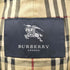 バーバリーロンドン BURBERRY LONDON 裏地ノバチェック 比翼ステンカラーコート メンズ 160