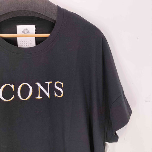 ストフ STOF イコン刺しゅうワイドTシャツ メンズ JPN:M