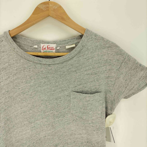 リーバイス Levis 50S ポケット付き S/S クルーネック Tシャツ レディース import:XS