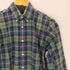 ラルフローレン RALPH LAUREN 90s-00s チェック柄 ポニー刺しゅう ボタンダウンシャツ レディース 160