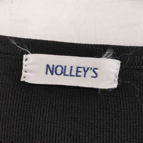 ノーリーズ NOLLEY’S 裾フリル 総針 プルオーバー ニット レディース JPN:38