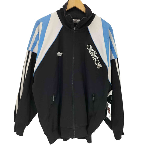 アディダス adidas 80-90s 万国旗タグ トレフォイルロゴ トラックジャケット メンズ import:M