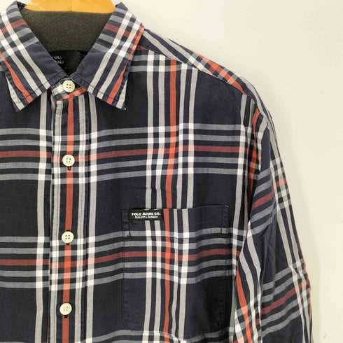 ポロジーンズカンパニーラルフローレン POLO JEANS COMPANY RALPH LAUREN チェック L/S シャツ メンズ JPN:S