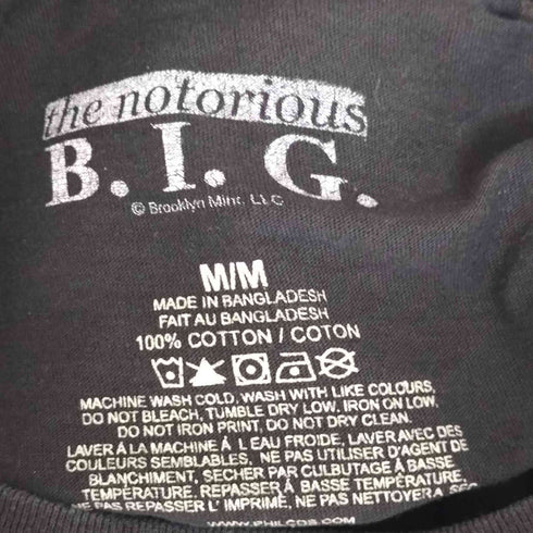HIPHOPクルー プリントクルーネックTシャツ メンズ JPN:M