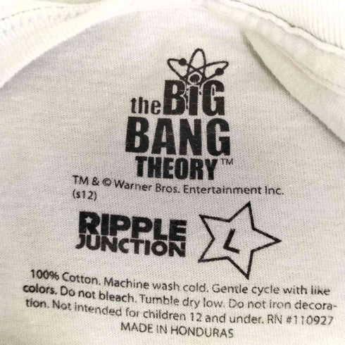 ラブコメディ プリントクルーネックTシャツ メンズ JPN:L
