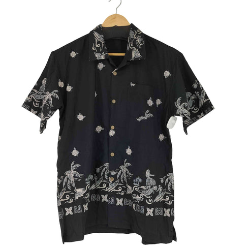 K U I S/S 総柄 開襟シャツ ボックス メンズ JPN:L