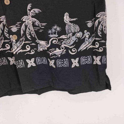 K U I S/S 総柄 開襟シャツ ボックス メンズ JPN:L