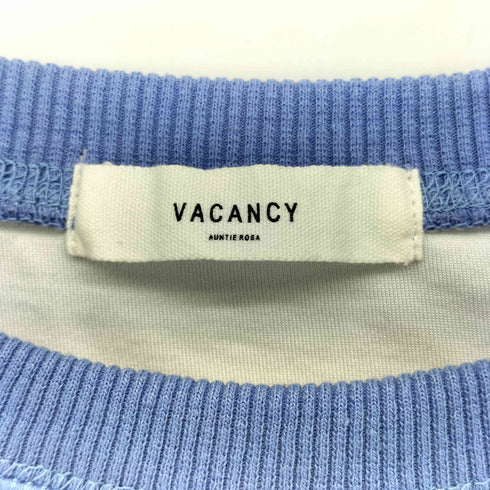 ヴァカンシー VACANCY ロゴ刺繍 ショート丈 トレーナー レディース FREE