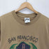 RUSTY 90s USA製 シングルステッチ SAN FRANCISCOプリント クルーネックTシャツ メンズ import:M