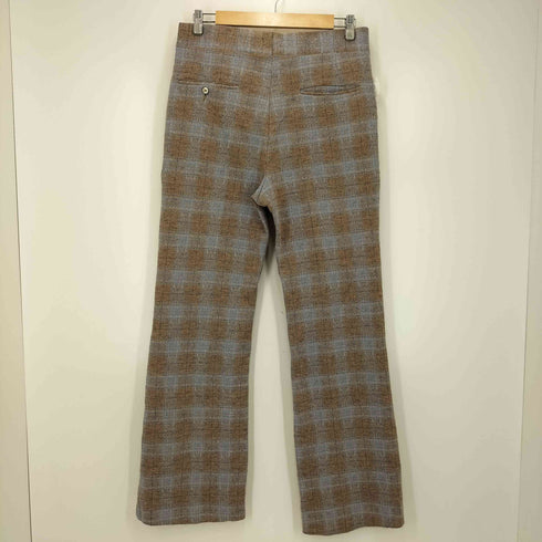 ハガークロージング HAGGAR 70-80S SCOVILL ジップ チェック スラックス メンズ