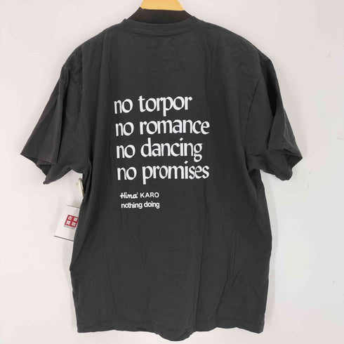 Hima カジュアルロゴプリント Tシャツ メンズ XL