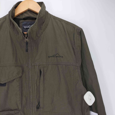 エディーバウアー Eddie Bauer 00S リップストップ ユーティリティジャケット メンズ import:M