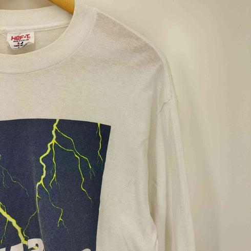90S USA製 TEE JAYS グラフィック プリント L/S クルーネック Tシャツ メンズ import:L