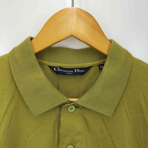 クリスチャンディオール Christian Dior SPORTS ロゴ刺繍 S/S ポロシャツ メンズ LL