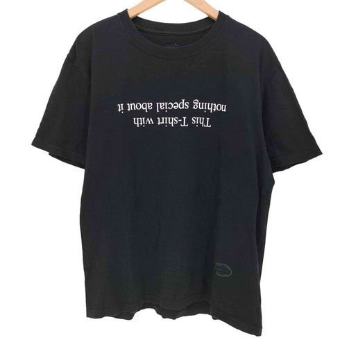タンタン TANGTANG PSIDEDOWN NOTHING TEE メンズ import:M