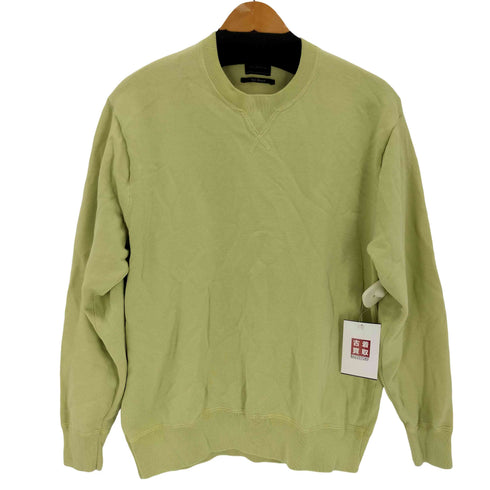 ユナイテッドアローズ UNITED ARROWS コットン シルク ミックス インレイ クルーネック ニット メンズ JPN:L