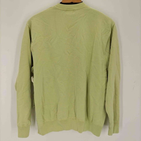 ユナイテッドアローズ UNITED ARROWS コットン シルク ミックス インレイ クルーネック ニット メンズ JPN:L