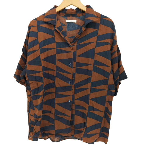 ANUKE Geometric Satin Shirts レディース FREE