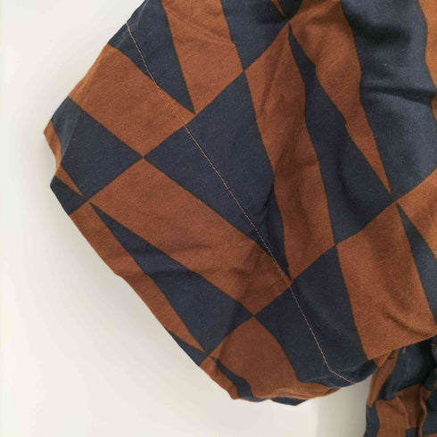 ANUKE Geometric Satin Shirts レディース FREE