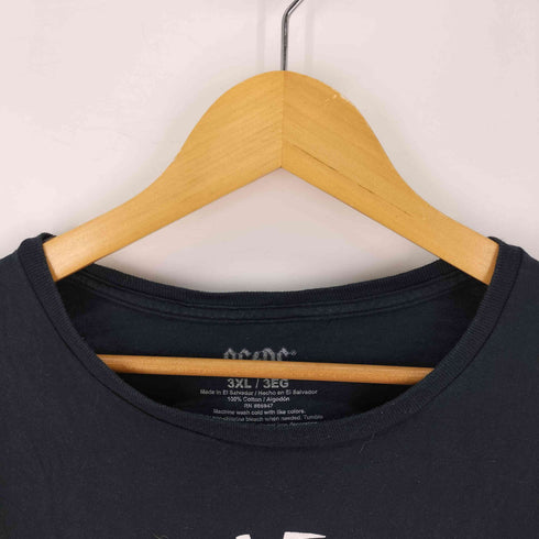 バンド プリント Tシャツ メンズ 3XL