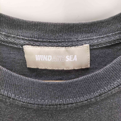ウィンダンシー WIND AND SEA WDS (LEAGUE) L/S T-SHIRT フェード 加工 メンズ import:M