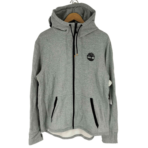 ティンバーランド Timberland プリントロゴ ジップアップパーカー メンズ L