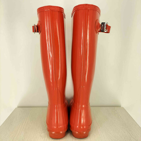 ハンター HUNTER Original Tall Gloss Womens ウェリントンブーツ レディース UK:5