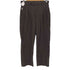 ユナイテッドアローズグリーンレーベルリラクシング UNITED ARROWS green label relaxing コットンナイロン ツイル 2プリーツ W4 ワイドスラックス メンズ M