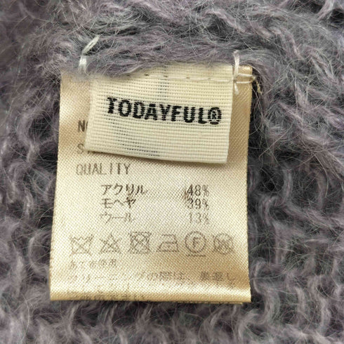トゥデイフル TODAYFUL Lowgauge Mohair Knit ローゲージモヘアニット レディース FREE