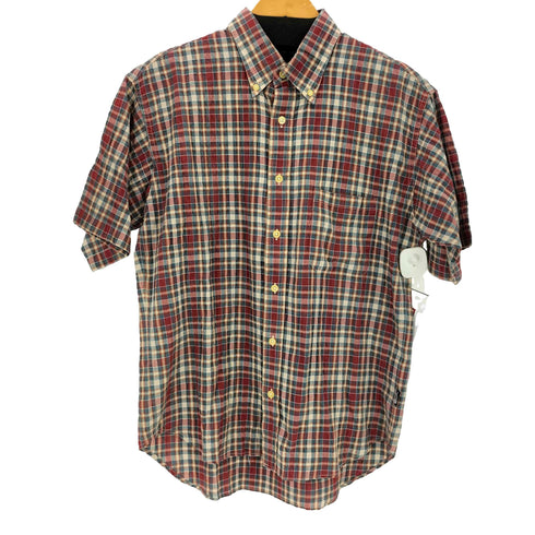 ザノースフェイス THE NORTH FACE チェック s/s シアサッカー 半袖 シャツ メンズ JPN:M