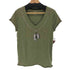 アルマーニエクスチェンジ ARMANI EXCHANGE ネックレスデザイン VネックTシャツ Y2K メンズ L