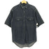 ギャップデニム GAP DENIM 00s OLD Double Flap Pocket Denim Work S/S Shirts ダブルフラップ ポケット ショートスリーブ デニム ワークシャツ メンズ import:M