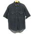 ギャップデニム GAP DENIM 00s OLD Double Flap Pocket Denim Work S/S Shirts ダブルフラップ ポケット ショートスリーブ デニム ワークシャツ メンズ import:M