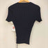 AKRIS サイドレースアップ リブニット レディース US:10