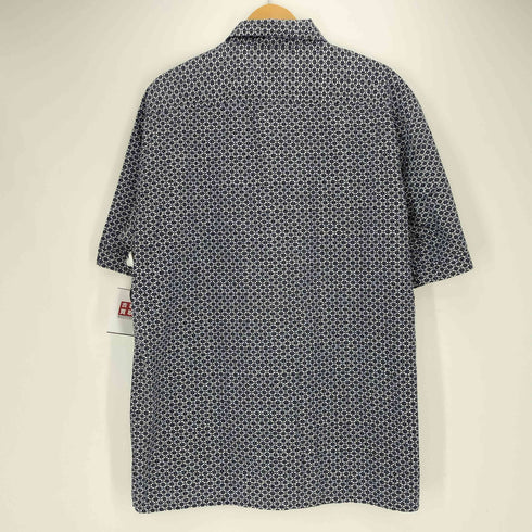 ギャップ Gap 90S OLD 白タグ Regular Collar S/S Shirts 総柄 レギュラーカラー ショートスリーブ シャツ メンズ import:XL