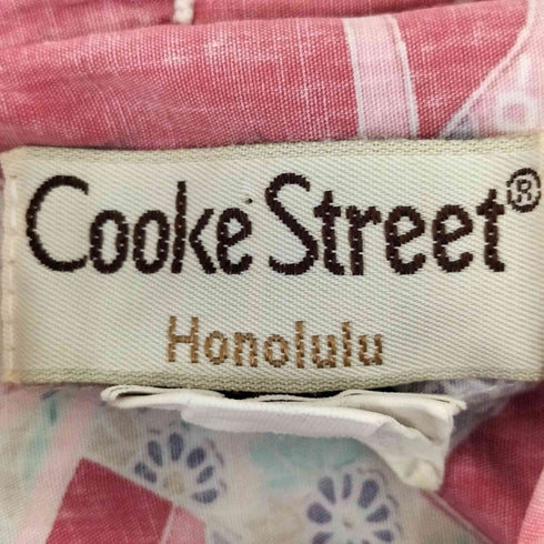 クックストリート Cooke Street made in USA プルオーバー ボタンダウンアロハシャツ レディース JPN:M
