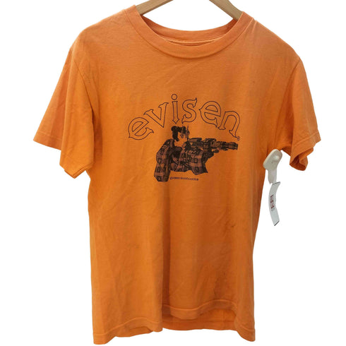 エビセンスケートボーズ Evisen skateboards 漫画家 コラボ デザイン プリント Tシャツ 丸胴ボディ フェード メンズ JPN:S