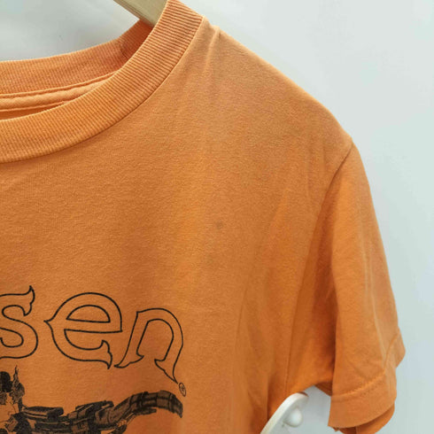 エビセンスケートボーズ Evisen skateboards 漫画家 コラボ デザイン プリント Tシャツ 丸胴ボディ フェード メンズ JPN:S