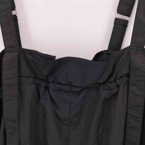 チャオパニックティピー CIAOPANIC TYPY 光沢ナイロンウエストギャザーサス付きパンツ ナイロンサロペット レディース ONE SIZE