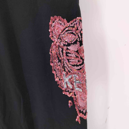 ケンゾージャングル KENZO JUNGLE サイドタイガー刺繍 スウェットパンツ レディース 42