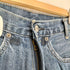 リーバイス Levis 505 ジップアップ ウォッシュド ストレートデニムパンツ メンズ W40 L30