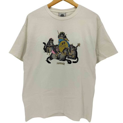 クレイジーシャツ CRAZY SHIRTS クリバンキャット グラフィック バンド プリント S/S Tシャツ メンズ import:M
