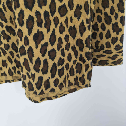 ロットワイラー ROTTWEILER R9 LEOPARD SHIRT レオパード シャツ メンズ JPN:S
