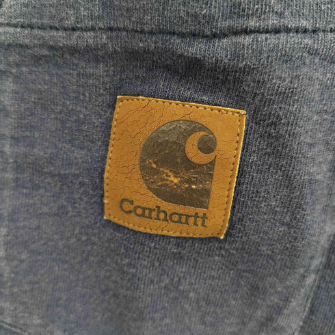カーハート Carhartt 革タグ ワンポイントロゴ クルーネック S/S Tシャツ メンズ import:M