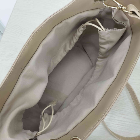 ペレッテリアベネタ PELLETTERIA VENETA バンブー ハンドル レザー ハンドバッグ レディース