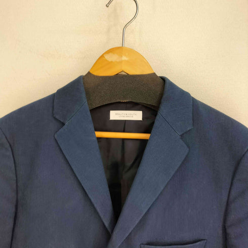 ビューティーアンドユースユナイテッドアローズ BEAUTY & YOUTH UNITED ARROWS インディゴ ストレッチ 2B テーラードジャケット メンズ JPN:M