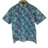 ハワイ製 Paradise Style 総柄 アロハシャツ メンズ import:M
