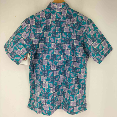 ハワイ製 Paradise Style 総柄 アロハシャツ メンズ import:M