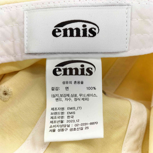emis NEW LOGO BALL CAP レディース